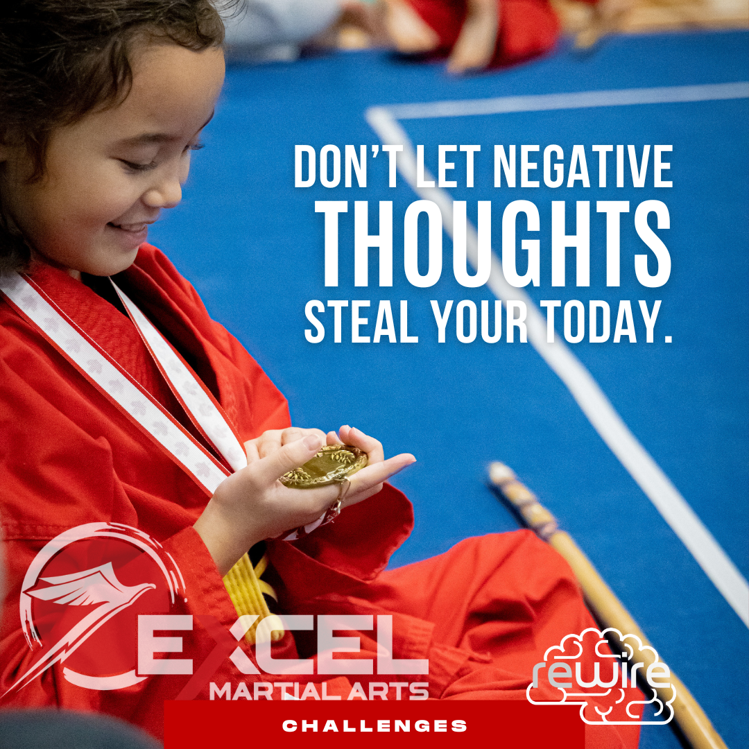 Don't let negative thoughts steal your today.